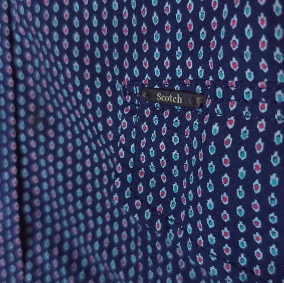 SCOTCH & SODA BUTTON DOWN MENS SHIRT! - Picture 6 of 7